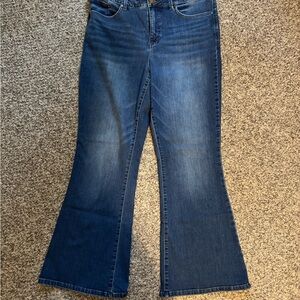 Maurices Dark Blue Flare Jeans